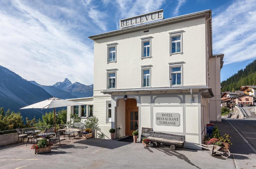 Boutique-Hotel Garni Bellevue Davos Wiesen Exterior photo