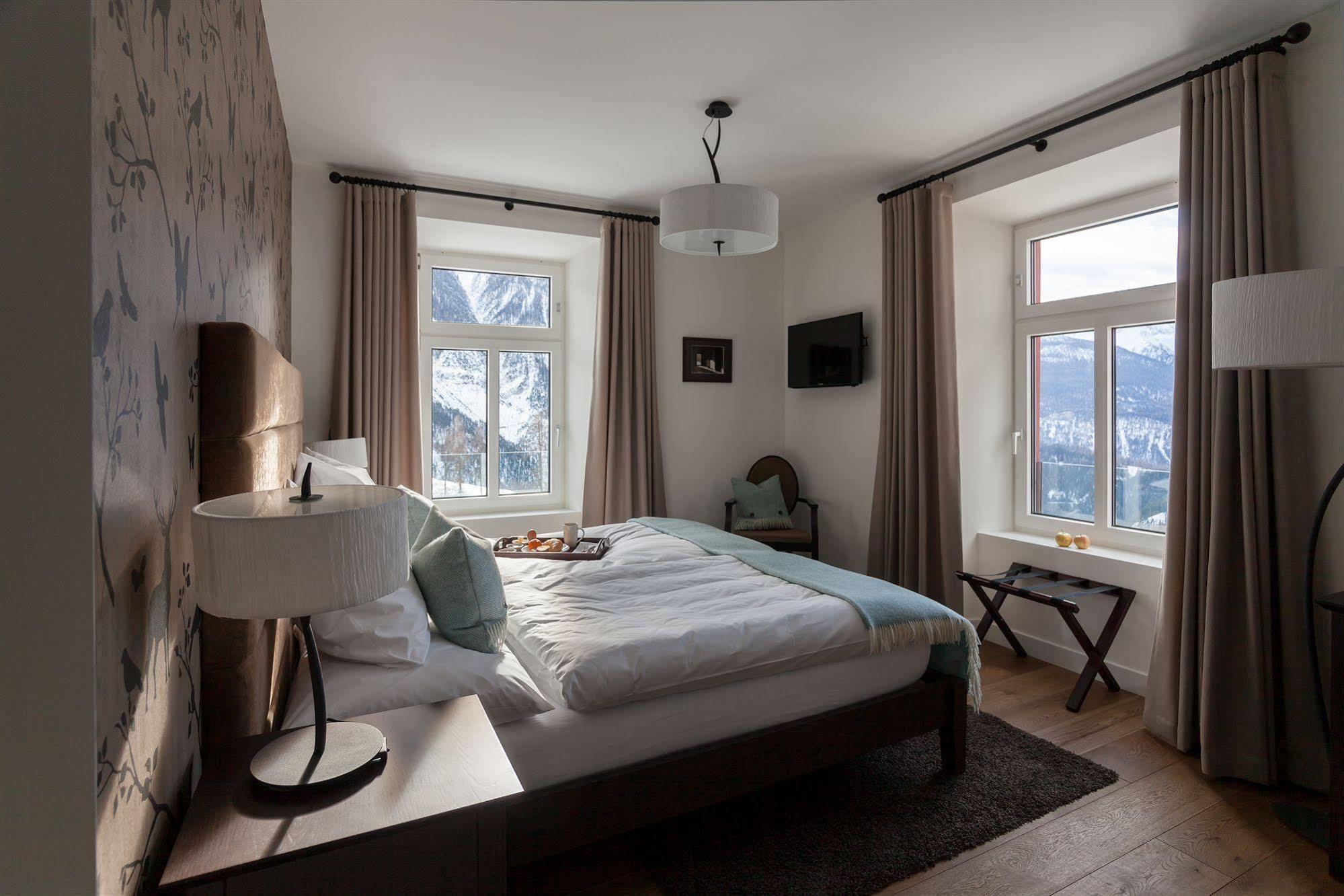 Boutique-Hotel Garni Bellevue Davos Wiesen Exterior photo